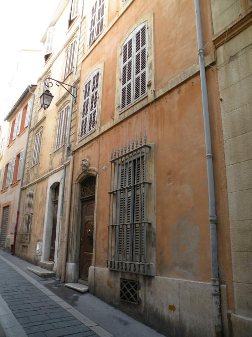  Belle façade, quartier du Panier